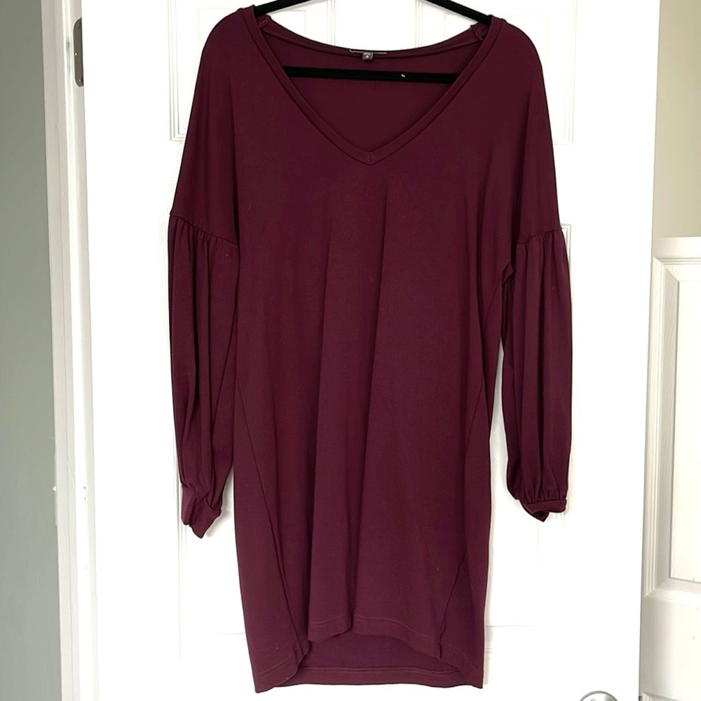 Express Womens Burgundy Dress Size Medium